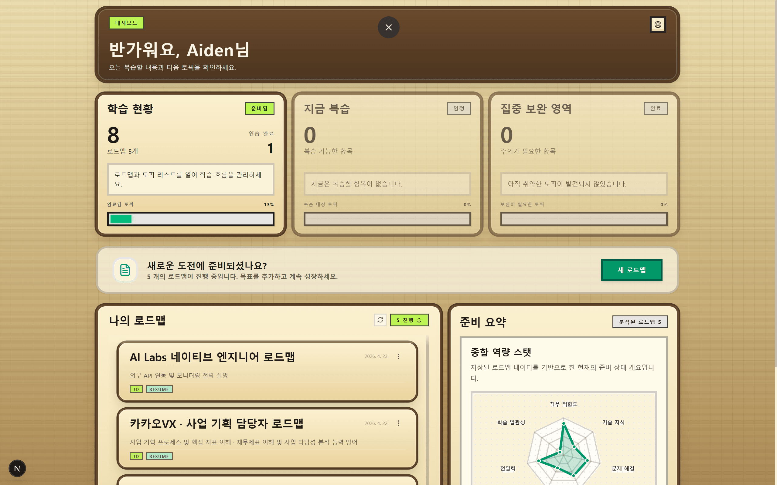 대시보드